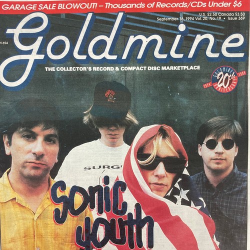 Goldmine magazine september - goldmine,