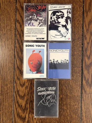 Sonic youth cassette lot - youth,