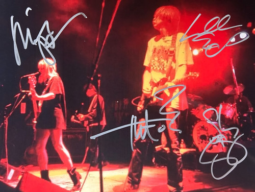 Band sonic youth - sonic, firmata