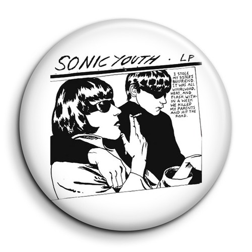 Sonic youth badge 38mm - youth,