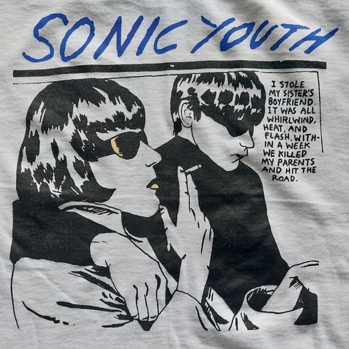 Sonic youth goo shirt size - "goo!",