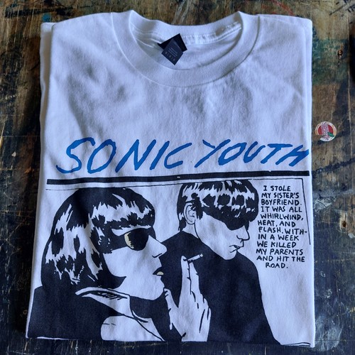 Sonic youth goo shirt - sonic, size